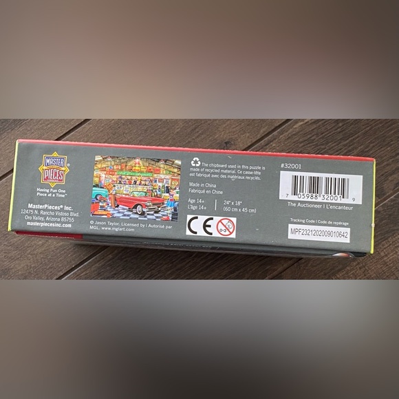 Master Pieces Wheels 750 Jigsaw puzzle - Picture 2 of 9